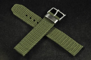 Pasek Nato dwuczęściowy, Zielony, 18mm