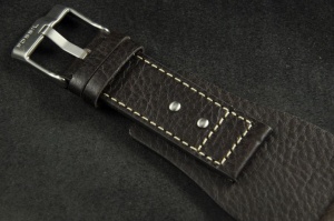 Pasek do zegarka Fossil JR9990, Skórzany, Ciemny brąz, 24mm