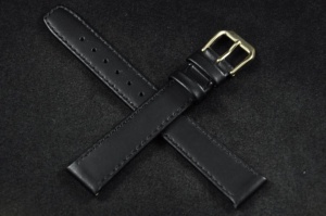 Pasek Condor 168, Skórzany, Czarny, 16mm