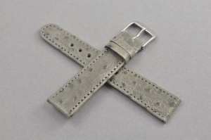 Pasek Happel Dundee, Skórzany, Szary, 18mm, S