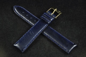 Pasek Campagnolo 715510, Skórzany, Granatowy, 18mm