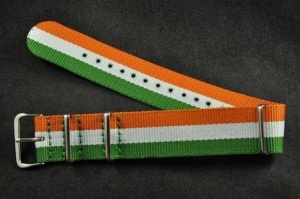 Pasek typu Nato, Nylonowy, Irlandzki, 22mm