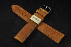 Pasek Morellato Derain 4434, Skórzany, Jasny brąz, 20mm