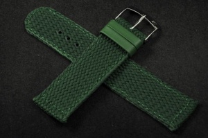 Pasek Morellato Perlon 4908, Zielony, 22mm