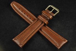 Pasek Condor 062, Skórzany, Brązowy, 22mm, XL