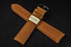 Pasek Morellato Derain 4434, Skórzany, Jasny brąz, 22mm