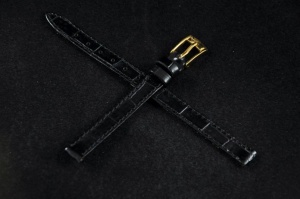 Pasek Bros 8449, Skóra naturalna, Czarny, 8mm